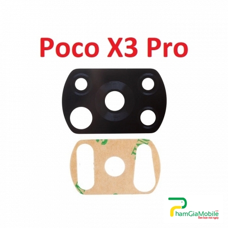 Mặt Kính Camera Sau Xiaomi Poco X3 Pro Dành Để Thay Thế Kính Camera Trầy, Vỡ, Bể Linh Kiện Thay Thế